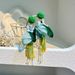 Vintage Bohemia Style Beaded Tassels Earring Women's Korean Style Charm Jewellery Trendy Earrings Classic Flower Petal Jewelry_ipsvogv.com