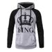 Men's Clothing autumn and winter new hooded pullover color matching couple sweatshirt_ipsvogv.com