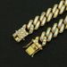 Accessories new product domineering hip-hop men's inlaid colored diamond bracelet_ipsvogv.com