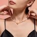 New Chinese Style OT Buckle Freshwater Pearl Collarbone Chain Women's White High-end Niche Natural Stone Necklace Light_ipsvogv.com
