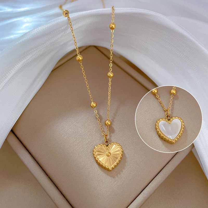 【 Full Body Titanium Steel 】 Beimu's Loving Temperament And Personality Are Extremely Simple. Real Gold Necklace In The_ipsvogv.com