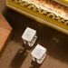 Internet Celebrity Fashion Temperament, Geometric Square Sugar Earrings, Ear Buckles, Women's Simple And Versatile_ipsvogv.com