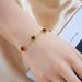 Designer fashion vintage diamond Star accessory chain stainless steel gold plated bracelet_ipsvogv.com