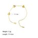 Sweet Style Peach Heart Tassel Necklace, Female Niche Design, Love Bracelet, Titanium Steel Jewelry Set_ipsvogv.com