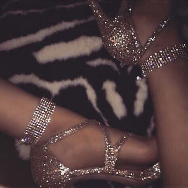 multi-row rhinestone Anklet Beach full diamond fashion luxury women's fashion Anklet Anklet_ipsvogv.com