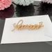 2025 New Triumphal Arch Zircon Letter Clip Fashionable, Unique, Light Star Same Style Broken Hair Hairclip_ipsvogv.com