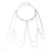 Women's Jewelry Light Luxury Dress Accessories Tassel Shoulder Chain Fashionable And Versatile Body Chain Niche High End Temperament Necklace_ipsvogv.com