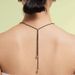 Eternal Life Leather Rope Long Necklace Light Luxury High Design Fashionable Water Drop Pendant Adjustable Sweater Neck_ipsvogv.com