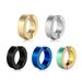 Fashion Ear Clip Non Piercing Earrings Fake Earrings for Men Circle Round Earring Punk Rock Style Jewelry Gift_ipsvogv.com