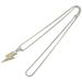 Instagram Wind Full Diamond Two Color Lightning Pendant Necklace, Trendy and Small, Cold Nightclub Bounce Long Sweater_ipsvogv.com