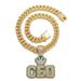 New hip-hop CEO letter necklace exaggerated design trendy alloy diamond English alphabet necklace_ipsvogv.com