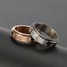 Women's Jewelry Rotating Star Moon Titanium Steel Ring Ladies Temperament Diamond Rose Gold Jewelry_ipsvogv.com