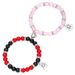 Friendship Spider Love Magnetic Attraction Cat Bracelet Beaded Elastic Adjustable Couple Holiday Bracelet_ipsvogv.com
