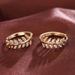 Cao Shi's Flower Series Exquisite Earrings, Olive Branches, Leaves, Micro Inlaid Zircon, Creative And Versatile Earrings_ipsvogv.com