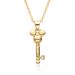 Women’s Jewelry Set Fashion Love Heart Key Necklace Female Clavicle Chain Ins Style Simple Small Lock Necklace Niche Design Necklace_ipsvogv.com