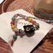 Dopamine Ceramic Cat Girl Summer 2024 New Colorful Rope Bracelet_ipsvogv.com