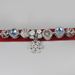 Snowflake Pendant Handmade DIY Alloy Diamond Bead Bracelet_ipsvogv.com