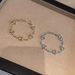 Fresh, Sweet, Exquisite, Versatile Micro Inlaid Zircon Iris Bracelet, Light Luxury, High End Handmade For Women_ipsvogv.com
