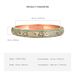 Creative Window Paper Cut Bracelet Zinc Alloy Bracelet Oil Drop Flower Bracelet Female Jewelry Accessories Hot Product_ipsvogv.com