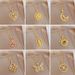 【 Titanium Steel 】 Personalized, Light Luxury, Full Diamond, Internet Celebrity Style, Dynamic and Shining Necklace,_ipsvogv.com