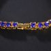 Hip Hop One Row Alloy Colorful Rhinestone Men's Chain Tennis Bracelet_ipsvogv.com