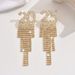 Unisex Digital Fashion Ladies Temperament Trend Digital Tassel Earrings Party Earrings Jewelry_ipsvogv.com