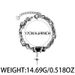 Titanium Steel Black Diamond Star Winding Men, Niche Ins, Simple Bracelet For Women, Versatile, Personalized, High-end_ipsvogv.com