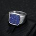 Hot Selling New Style Personality Fashion Natural Men's Ring Trendy Titanium Steel Jewelry_ipsvogv.com