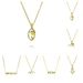 Mother's Day Mama Letter Gift Clavicle Chain Zircon Pendant Necklace Copper Plated Real Gold_ipsvogv.com