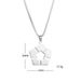 hot selling blue prison football stainless steel necklace bluelock logo anime surrounding autumn and winter sweater chain_ipsvogv.com