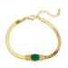 New Minimalist And High-end Style Metal Snake Bone Chain Inlaid With Rhinestone Bracelet Necklace_ipsvogv.com