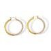 Hot Selling Fashionable Niche INS Retro Daily Titanium Steel Half Full Diamond Earrings_ipsvogv.com