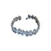 Diamond Inlaid Square Bracelet Necklace Earring Set, Niche, Light Luxury, High-end Sense, Collarbone Chain Temperament,_ipsvogv.com