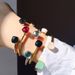 Women's Jewelry Set Fashion Domestic And Foreign Self Designed Jewelry Gem Candy Color Open Bracelet Niche Design Bracelet Jewelry_ipsvogv.com
