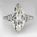 Cao Shi TUMU's New Banquet Geometry Creative Simulation Women's Inlaid with Horse Eye Zircon Ring_ipsvogv.com