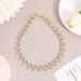New Hip-hop Full Diamond Cuban Chain, 8-line Pig Nose Necklace, Coffee Lentil Irregular Men's Neck Chain_ipsvogv.com