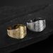 Titanium steel ring ring open adjustable stainless steel JESUS hand jewelry_ipsvogv.com