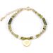 3 Cm Amber Zircon Freshwater Pearl Olive Jade Natural Stone Bracelet Necklace Clavicle Chain_ipsvogv.com