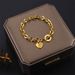 Hot selling titanium steel bracelet female O chain love fashion OT buckle stainless steel bracelet_ipsvogv.com
