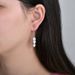 Niche design high end S925 sterling silver zircon jewelry set necklace earrings silver jewelry_ipsvogv.com