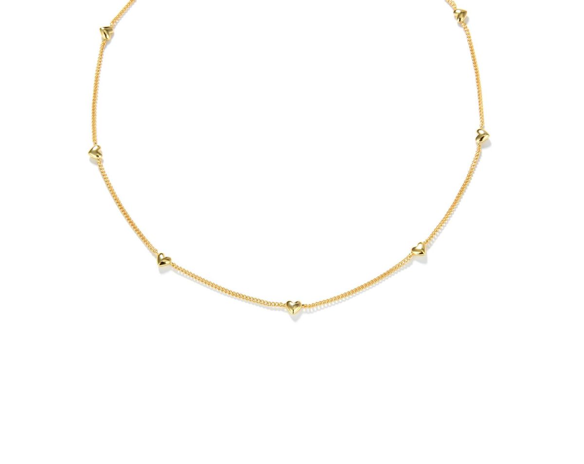 Simple Fashion Niche Design Gold S925 Silver Gold Plated Love Necklace Female Versatile High End Necklace Female_ipsvogv.com