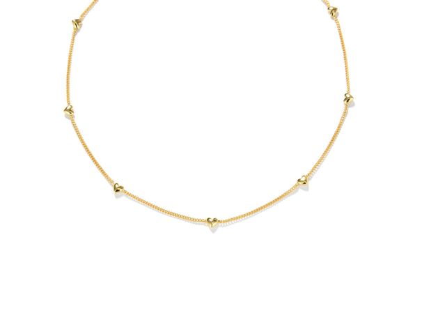 Simple Fashion Niche Design Gold S925 Silver Gold Plated Love Necklace Female Versatile High End Necklace Female_ipsvogv.com