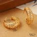Ins Love Earrings Hollow Fashion New Versatile Temperament High Grade Earrings Female C Shaped Temperament Niche Personality Earrings_ipsvogv.com