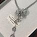 Original Heavy Duty Retro Tassel Three Dimensional Flower Necklace High End Metal Light Luxury Exaggerated Hot Girl Clavicle Chain_ipsvogv.com