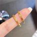【 Texture 】 Non Fading Light Luxury High End Fragmented Ice Titanium Steel Female Explosive Flash Fine Style Plain_ipsvogv.com