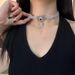 Heavy Gothic Punk Multi Layer Choker Retro Pendant Cross Necklace Star Butterfly Necklace Clavicle Chain Female_ipsvogv.com
