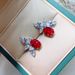 Cao Shi's Worldly Rich And Noble Brocade Cluster Han Feng Horse Eyes, Geometric Earrings, Stars, Same Style Elliptical_ipsvogv.com