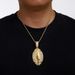 New Super Bowl American Football Hip Hop Style Diamond Pendant Chain Popular Gold Plated Alloy Jewelry_ipsvogv.com
