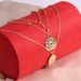 New Ethnic Style Ball Sun Geometry Disc Alloy Diamond Crystal Multi Layered Necklace/Pendant_ipsvogv.com