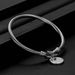 Popular titanium steel round 10MM horseshoe buckle bracelet Stainless steel for men and women_ipsvogv.com